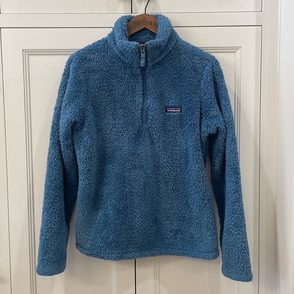 Patagonia Los Gatos Fleece 1/4 Zip Pullover Jacket—BEAUTIFUL COLOR!! EUC—M